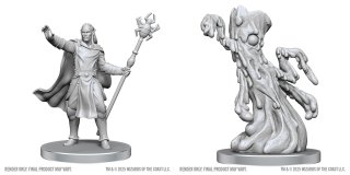 D&D Unpainted Minis WV28 Drow Mage & Yochlol