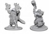 D&D Unpainted Minis: Dwarf Male Cleric