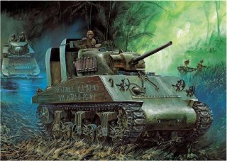 Academy USMC M4A2 (75) Pacific Theater