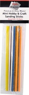 Mini Hobby Sanding Sticks 15 pack 