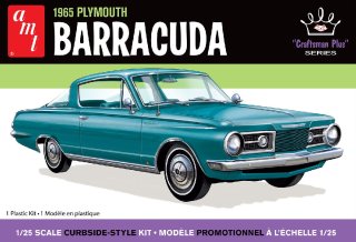 AMT 1965 Plymouth Barracuda Craftman Plus 1/25 Model Kit