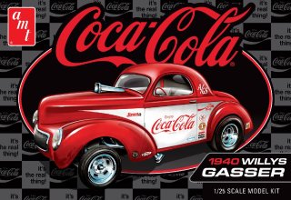 AMT 1940 Willys Coupe (Coke Race Team) 1/25