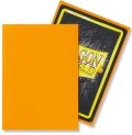 Dragon Shield Sleeves - 100 - Orange Matte