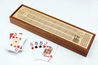 Jeu De Crib En Bois