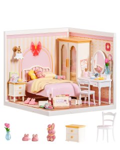 Rolife Super Creator - Lovely Pink Bedroom 