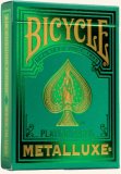Bicycle Cartes à jouer: Mettalluxe Holiday Green