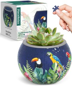 PieceRelax Puzzle Planter Bird of Paradise 80 pièces