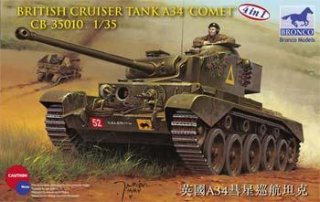 Bronco Models British Cruiser Tank A34 Comet 1/35