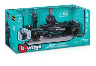 BBurago Formula Mercedes W14 2023 Russell #23 1/24