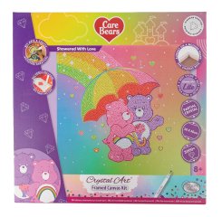 Crystal Art Framed Canvas Kit Showered With Love