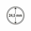 Boite De 10 Capsules Pour Monnaies 24.5 Mm