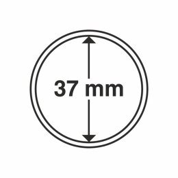 Boite De 10 Capsules Pour Monnaies 37 Mm