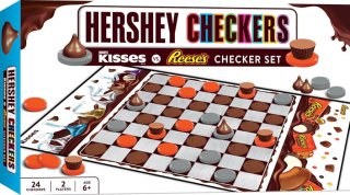 MasterPieces Hershey Checkers Kisses VS Reeses