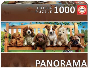 Chiots sur le Banc