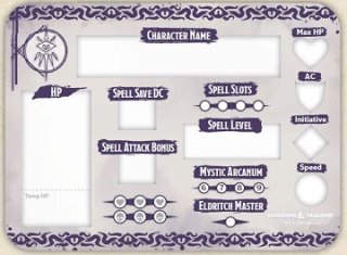 D&D Token Set: Warlock