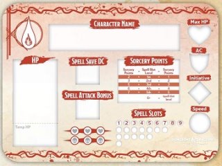 D&D Token Set: Sorcerer