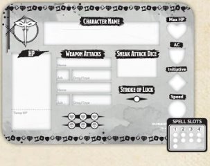 D&D Token Set: Rogue