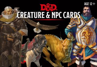 Dungeons & Dragons Creature and NPC Cards