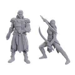 DND Unpainted Minis Special Edition Baldur Gate 3 - Jaheira & Halsin