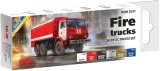 ICM Holding Color Set Fire Trucks Acrylic Paint Set 6 x 12ml