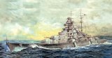 I Live Kit Top Grade German Bismarck Battleship 1/700