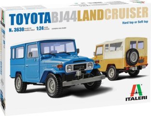 Italeri Toyota BJ44 Land Cruiser Hard Top Or Soft Top 1/24