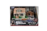 Jada Nano Hollywood Rides Fast & Furious - Diorama Dom House With Charger & Supra 