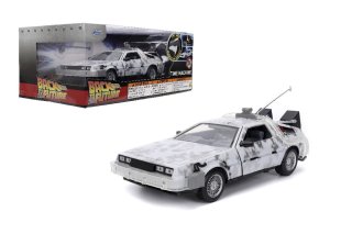 Jada Hollywood Rides Back To The Future Time Machine Frost Version 1/24