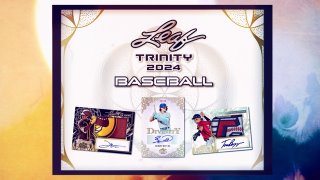 2024 Leaf Trinity Baseball Mega Box