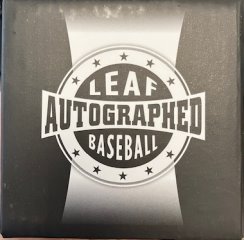 Leaf Auto Baseball Vladimir Guerrero Jr. / Balle Autographiée avec Certificat