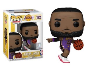 Funko Pop! NBA Los Angeles Lakers LeBron James (Purple) #172