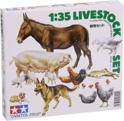 Tamiya Livestock Set 1/35