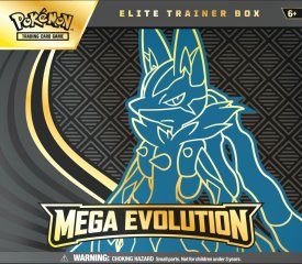 2025 Pokemon ME01 Mega Evolution Elite Trainer Box