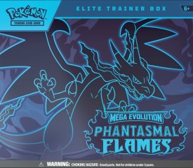 2025 Pokemon ME02 Phantasmal Flames Elite Trainer Box