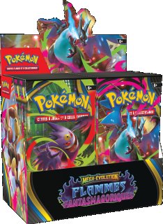 2025 Pokemon ME02 Flammes Fantasmagoriques Boite de 36 (Édition françaises)