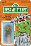 Super7 ReAction Figurines Sesame Street Oscar The Grouch