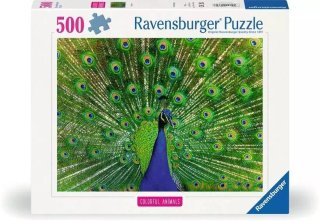 Ravensburger - Colorful Animals - Peacock 