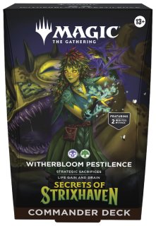 MTG Secrets Of Strixhaven Commander - Witherbloom Pestilence