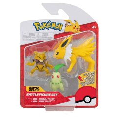Pokémon Battle Figurines paquet de 3 Abra + Germignon + Voltali