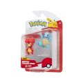 Pokémon Battle Figurines Paquet de 2 Magby + Carapuce