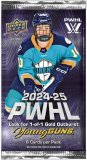 2024-25 Ud PWHL Hockey Hobby - Paquets