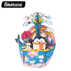 Boite de Musique en Bois/DIY Wooden Music Box - Ocean Park