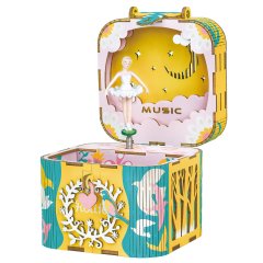 Boite de Musique en Bois/ DIY Wooden Music Box Ballerina