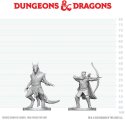 D&D Nolzurs Marvelous Miniatures Elf Ranger & Dragonborn Monk