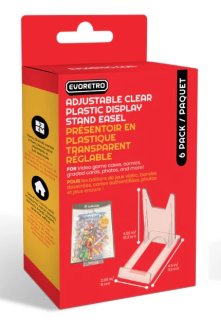 Evoretro Présentoir en plastique transparent réglable