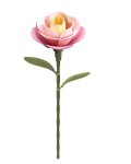 ROKR DIY Pink Camellia 3D Puzzle (plastique)