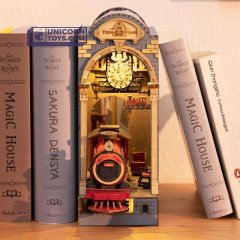 DIY Bookends: Time Travel