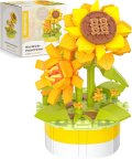 PieceRelax Mini Bricks Potted Plant - Sunflower