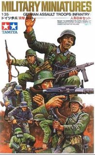 Tamiya - German Assault Troup Infantery 1/35