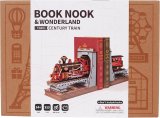 Rolife Book Nook Century Train and Wonderlant 3D Wooden Puzzle